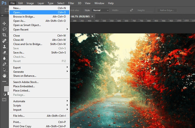 open eps file with photoshop