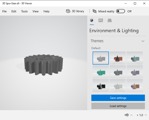 open stl files with 3d viewer