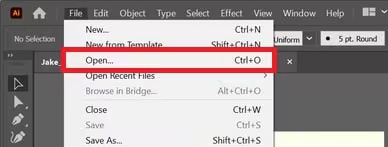 open svg files with adobe illustrator