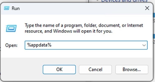 recover lost txt files with appdata prompt
