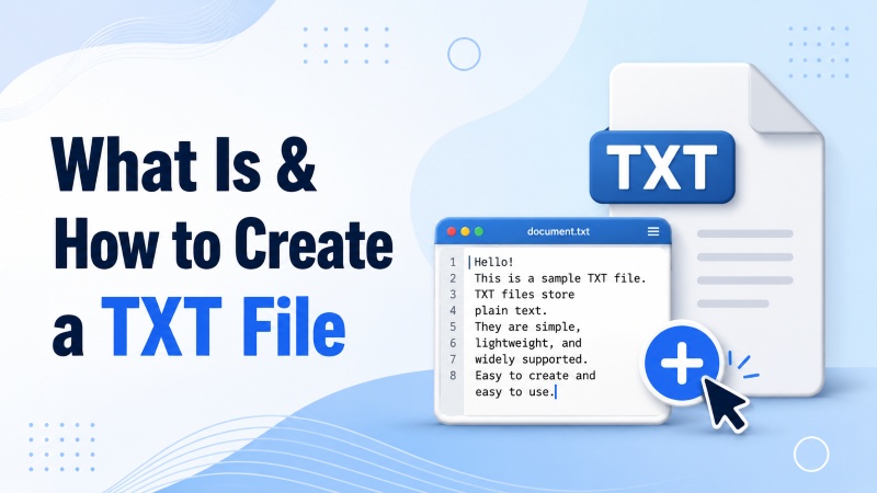 what is a txt file