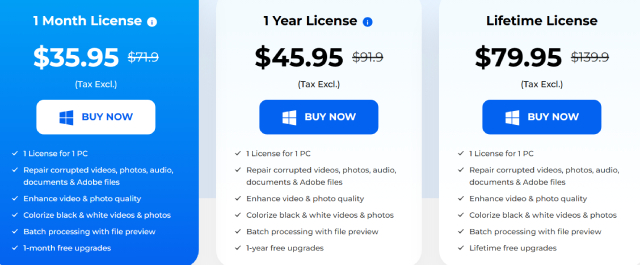 4ddig pricing plan for windows