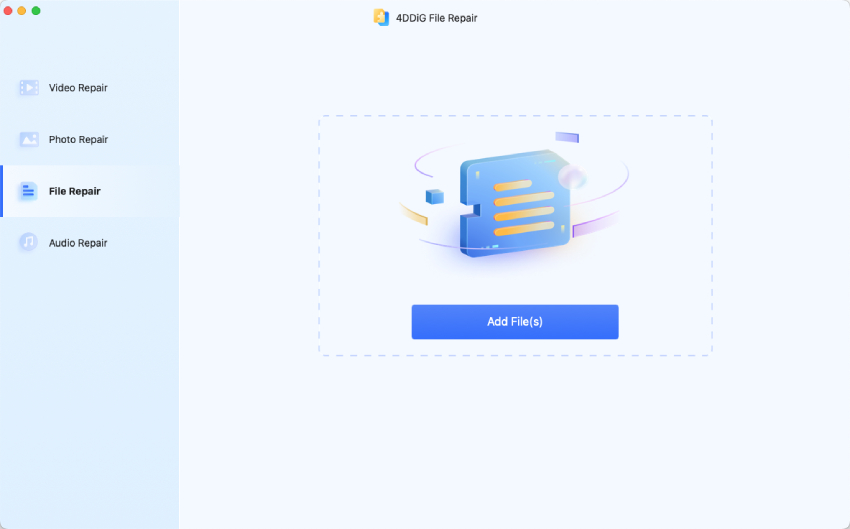 add corrupted psd files to 4ddig file repair