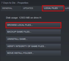click browse local files