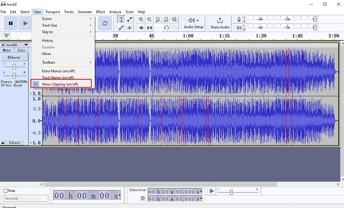 repair corrupted wav file audacity-2