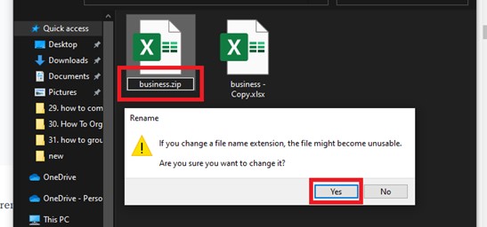 unlock excel sheet without password from a zip file-2