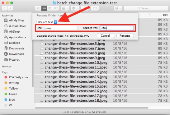 change psd file extension