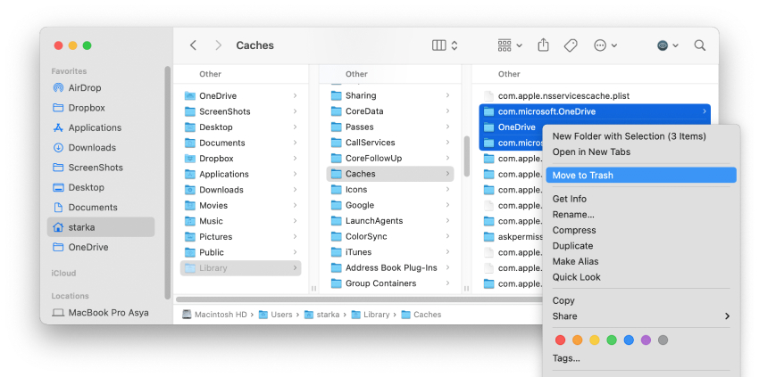 eliminar la memoria caché mac para liberar almacenamiento mac
