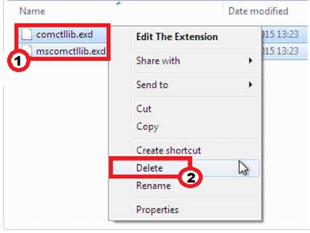 delete .exd files to fix excel compile error in hidden module-4