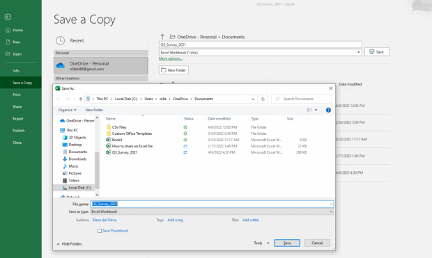 habilitar recomendado somente leitura para tornar um arquivo do excel somente leitura-1