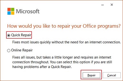 reparo rápido do microsoft office-2