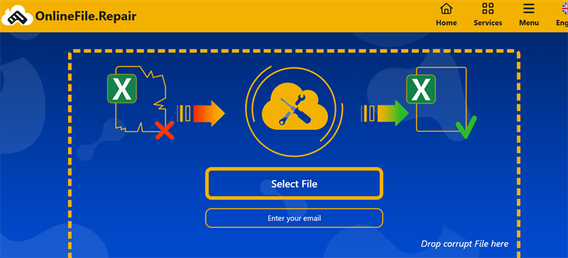 herramienta de reparación de archivos en línea