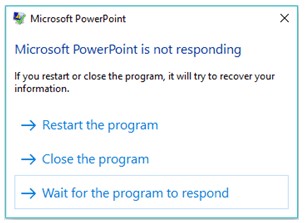 PowerPoint non risponde