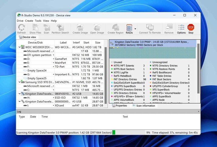 r studio file recovery freeware