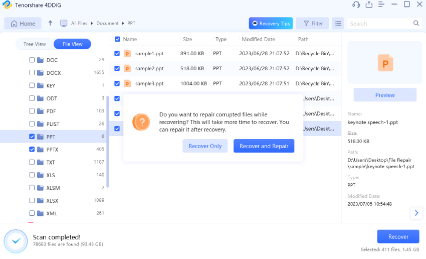 Top 6 Ways To Repair Corrupted PowerPoint File [2024 Updated]