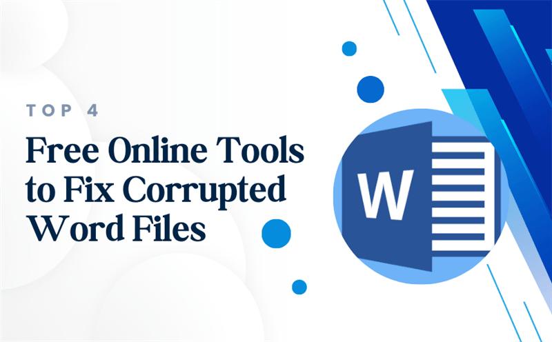 4 Free Tools to Repair Corrupted Word File Online [2024]