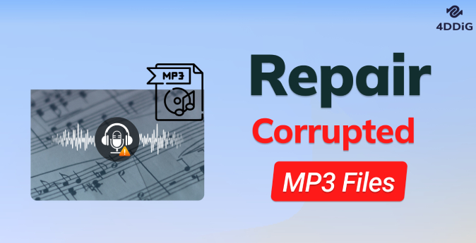repair corrupted mp3 files