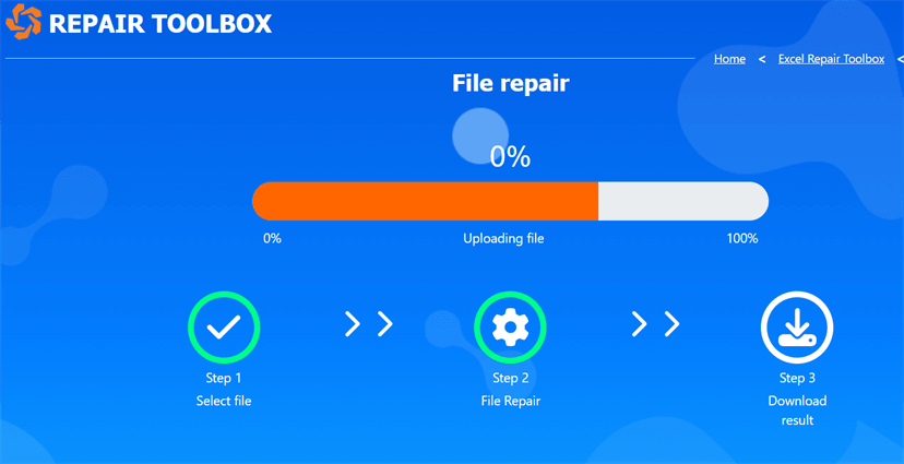caja de herramientas de reparación