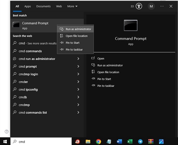 run sfc scannow command to fix corrupted files-1