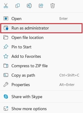 run zip folderas admin to fix windows cannot complete extraction