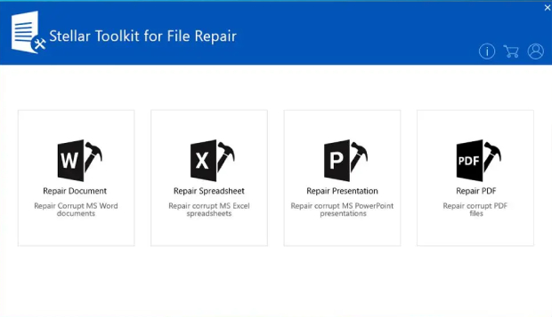 stellar toolkit for file repair