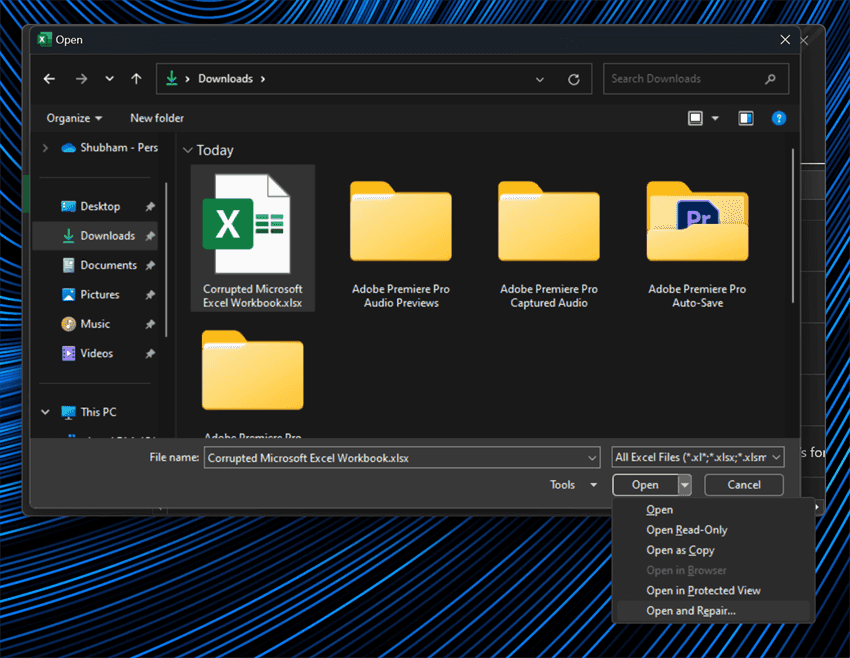 The Workbook Cannot Be Opened | Excel Cannot Open Workbook Browser – IDSQ