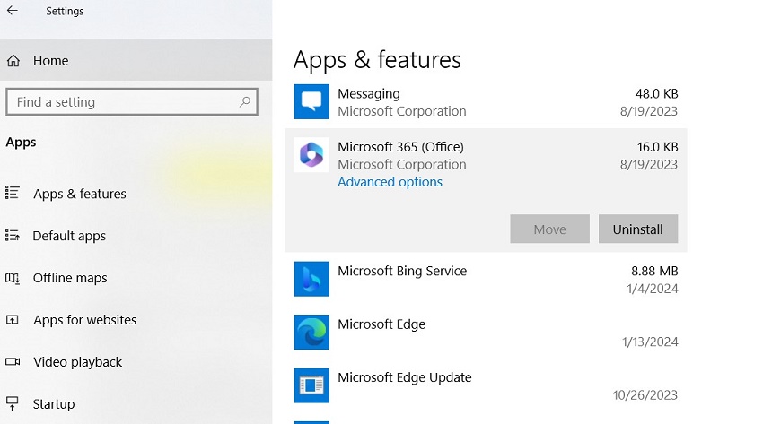 desinstalar o ms office-2