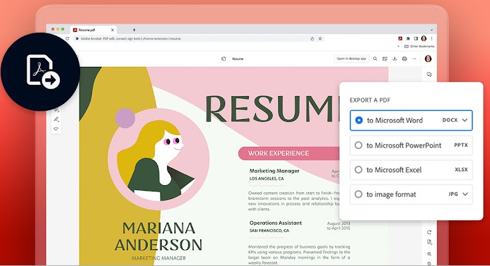 adobe acrobat chrome extension