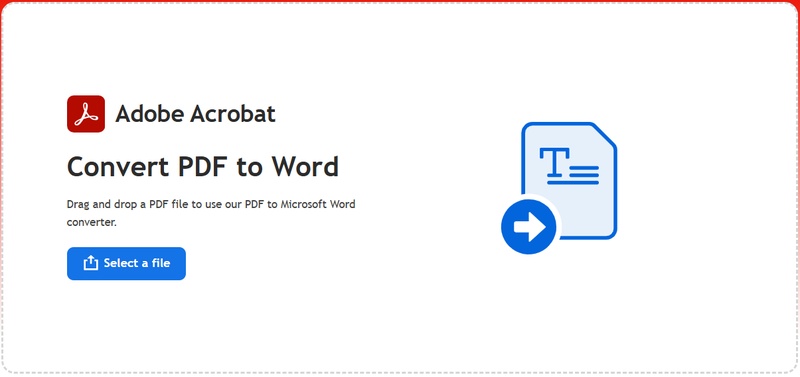 adobe acrobat pdf to word converter