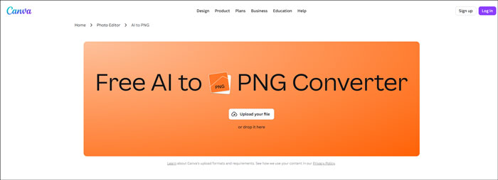 canva ai to png converter