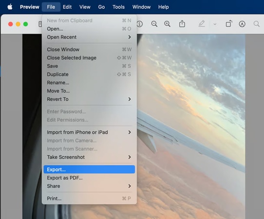 convert heic to jpeg with preview feature