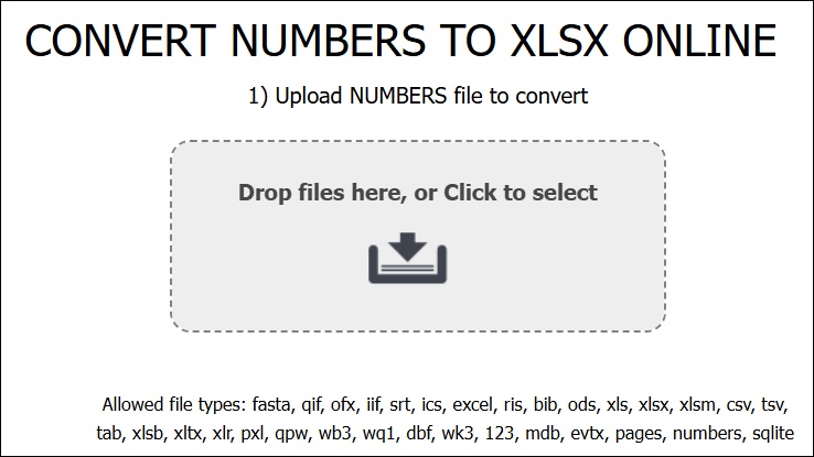 coolutils numbers to xlsx converter online