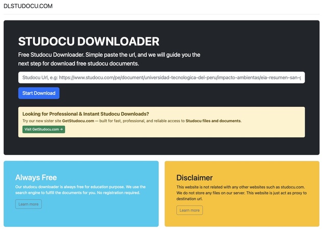 dlstudocu studocu downloader