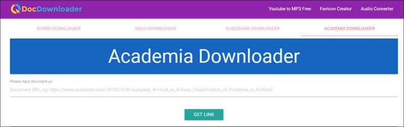 docdownloader academia downloader