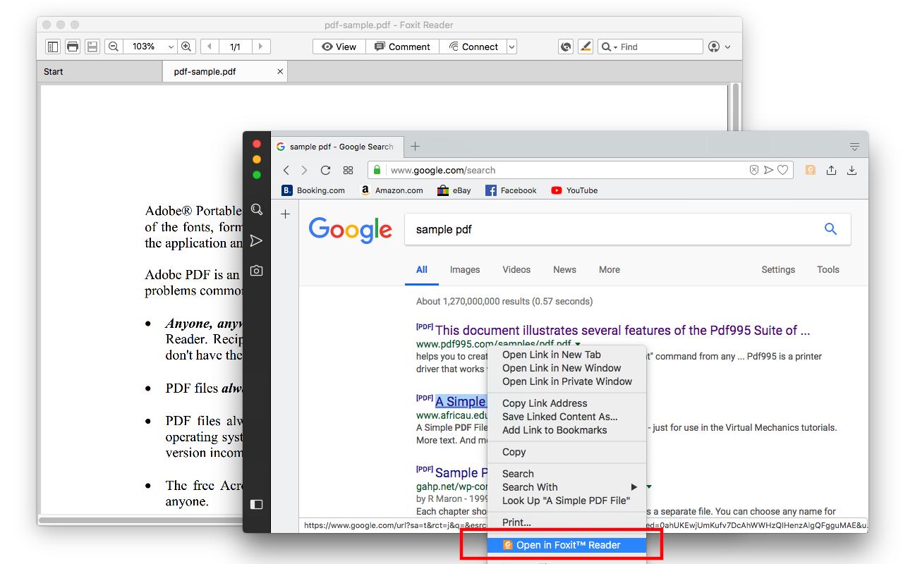 foxit pdf reader extension