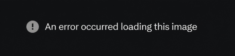 grok an error occurred loading this image