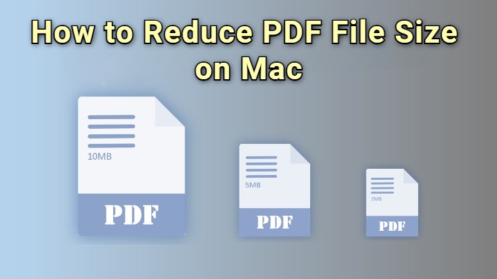 how to reduce pdf file size on mac