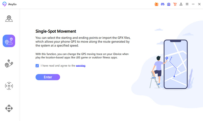 tenorshare ianygo single spot mode
