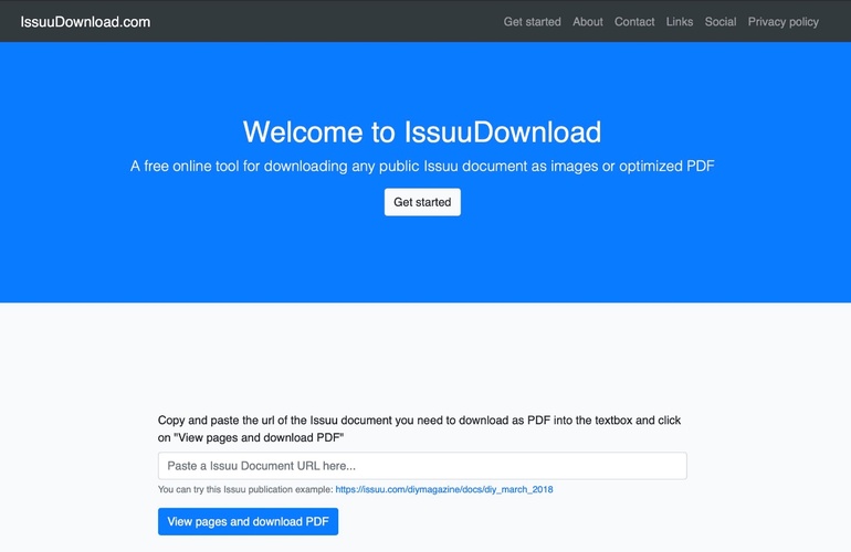 issuudownload