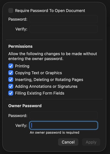 mac preview unlock pdf