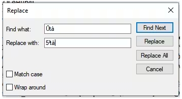 notepad cliquez sur Réparer tout