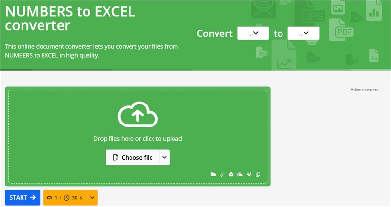 online convert numbers to excel converter