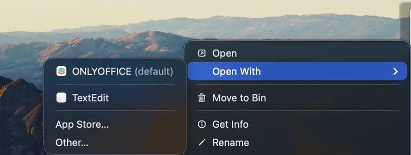 open rtf file on mac with textedit