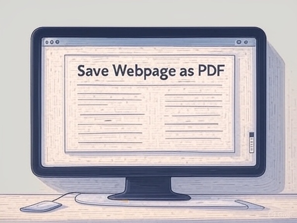 save webpage as pdf