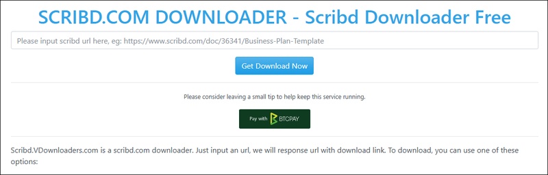 scribd vdownloaders