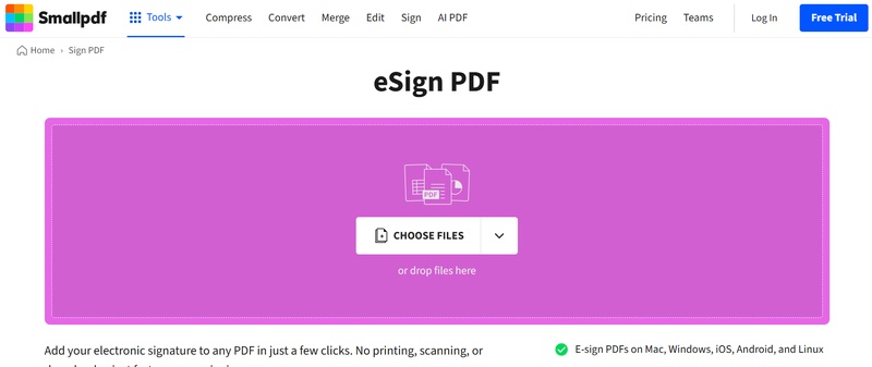 smallpdf esign pdf