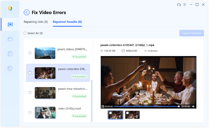 xport repaired youtube videos