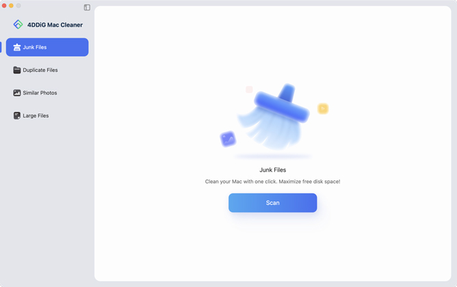 scan mac junk files