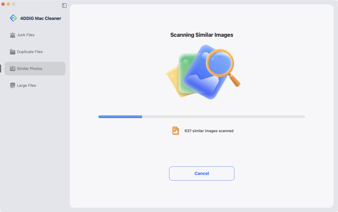 scanning similar images