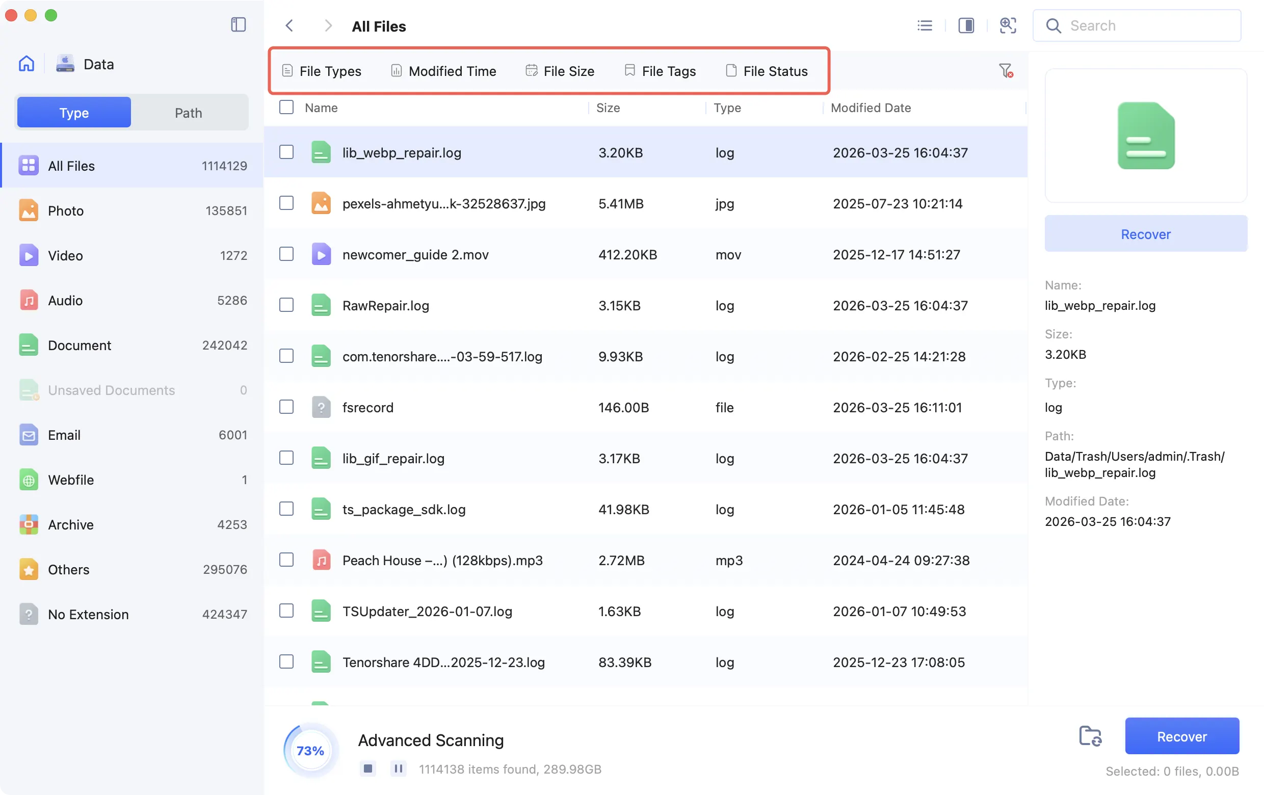 filter-the-file-type